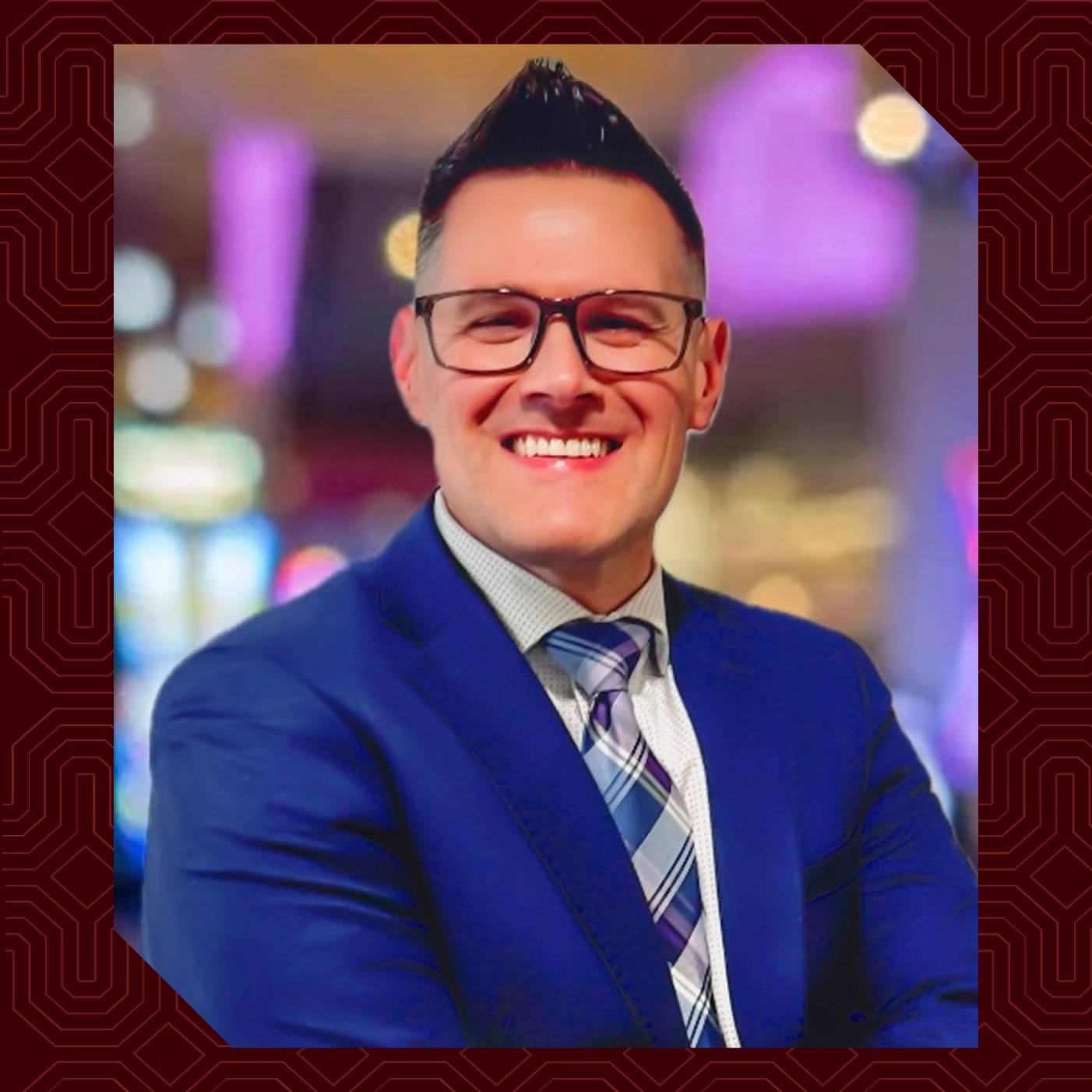 a man in a suit and tie