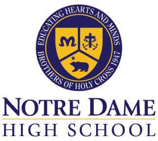 a blue and yellow logo