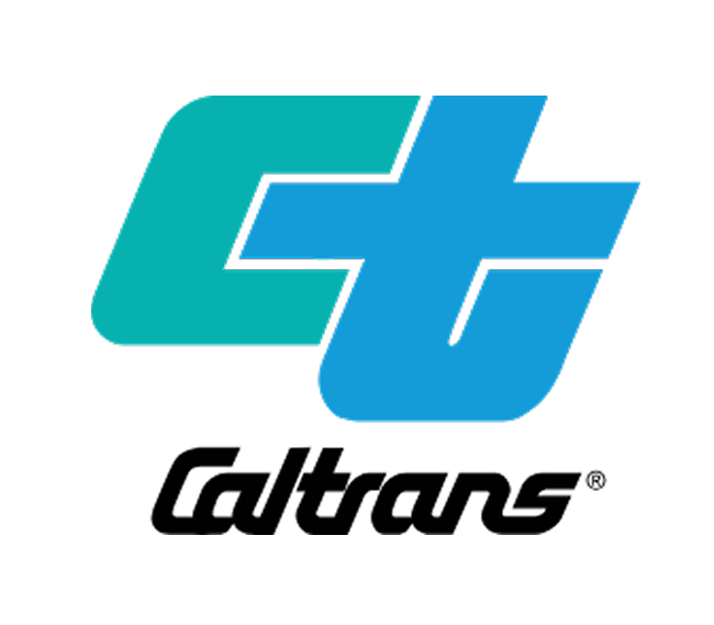 a blue and green logo