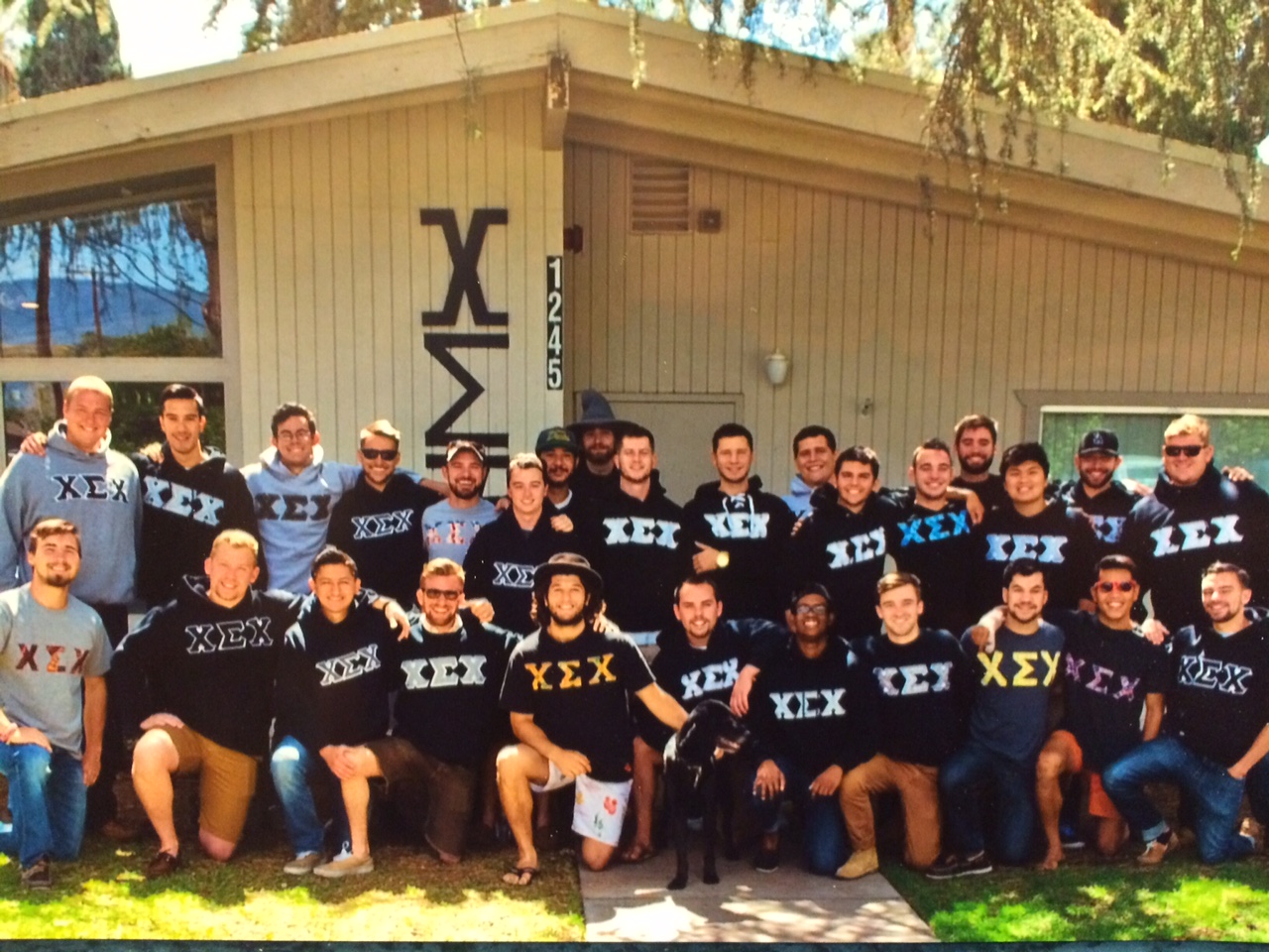 Chi Sigma Chi group photo