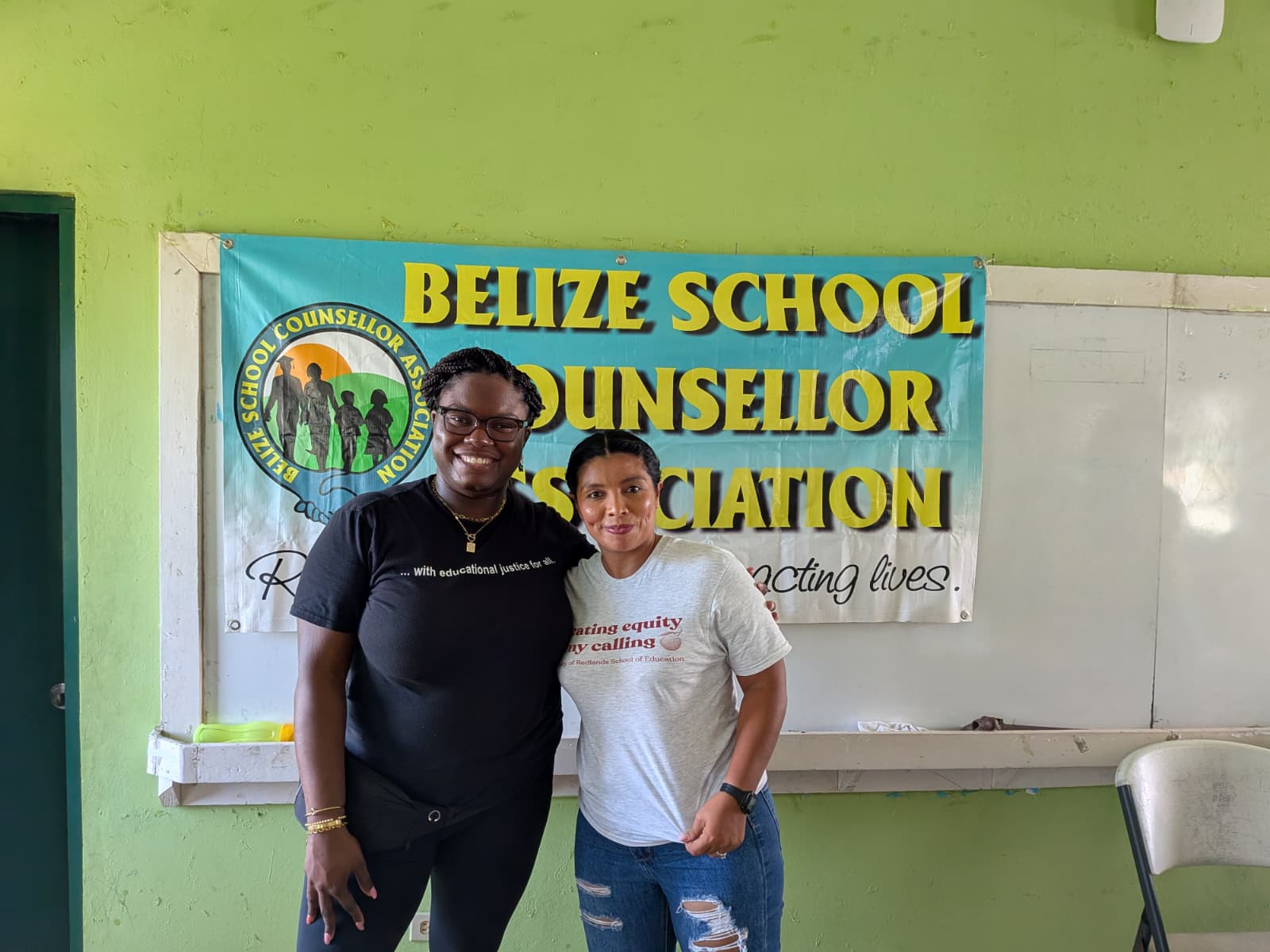Dreana Holloway in Belize.